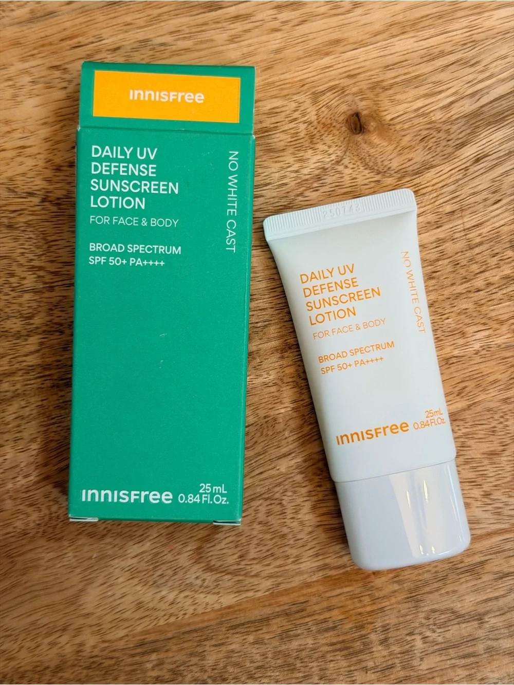 NIB Innisfree Daily UV Defense Sunscreen Lotion SPF 50+ PA++++ – 25 mL